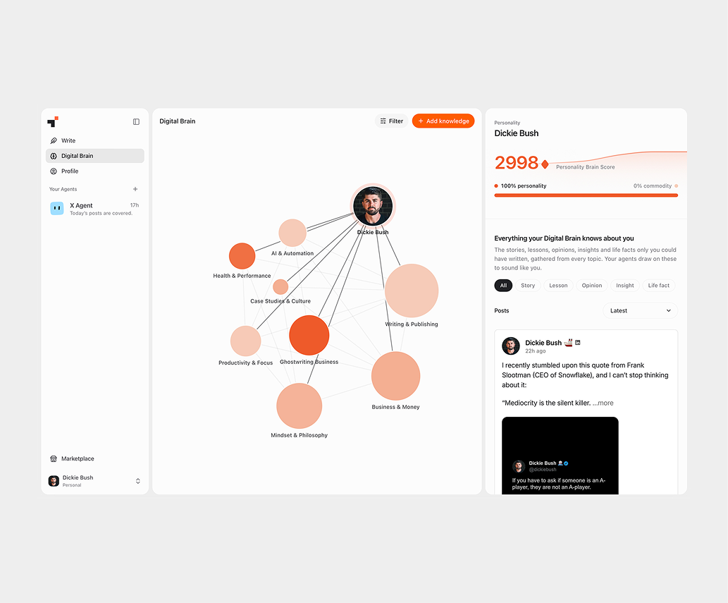 Your Digital Brain inside Typeshare